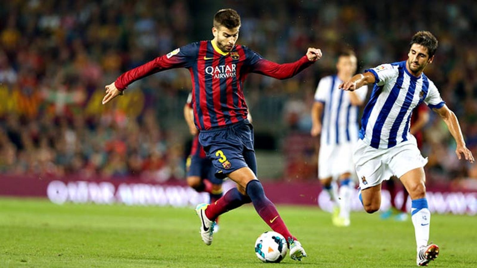 El FC Barcelona, tras el batacazo de la derrota que sufrió ante el Valencia (2-3) y la pérdida del liderato en la Liga después de 59 jornadas consecutivas, medirá su fortaleza mental mañana ante la Real Sociedad, que desea llegar con vida a la vuelta