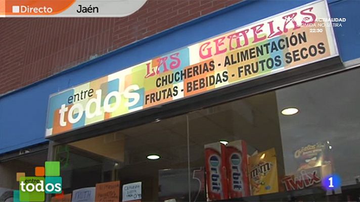 Entre todos - Lebhib abre su tienda de alimentos