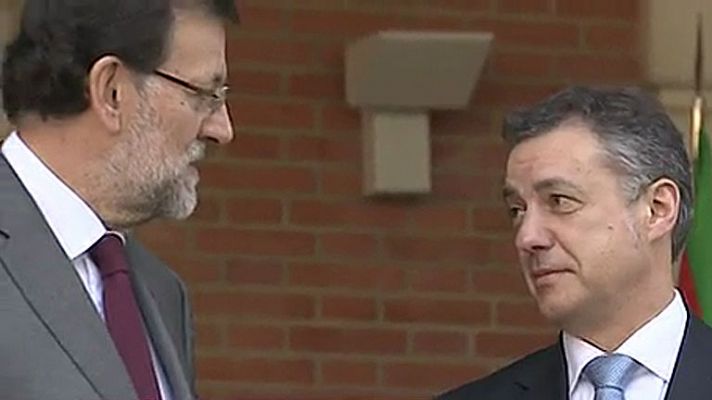 Reunión de Rajoy y Urkullu