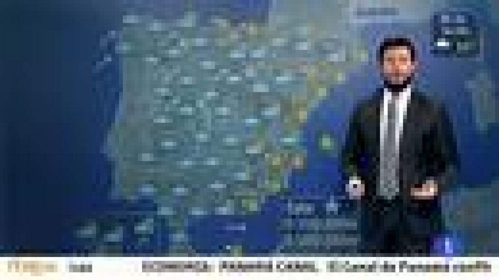 Viento fuerte con rachas huracanadas en Galicia y Cantábrico - El tiempo | Ver