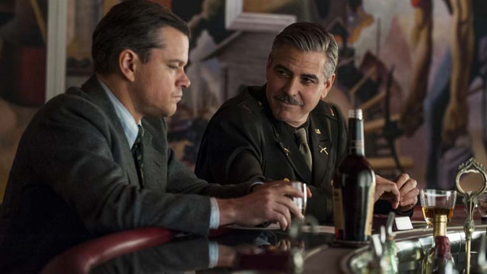 Los héroes y las heroínas de 'Monuments men': George Clooney, Cate Blanchett y Matt Damon