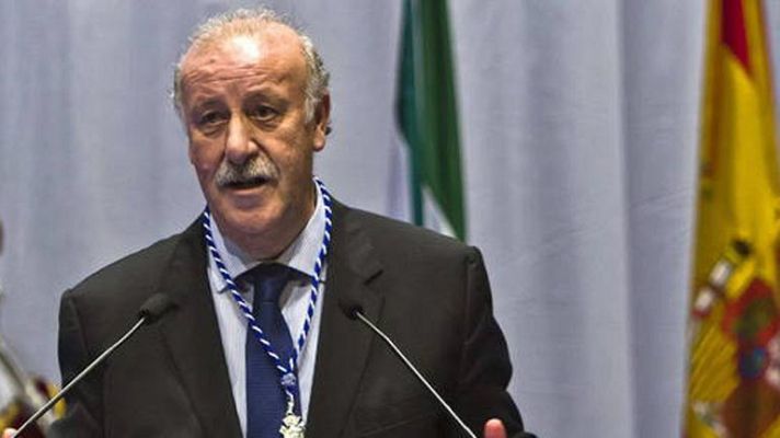 Telediario 1 - Del Bosque: "Hay cosas del partido que no me gustan"