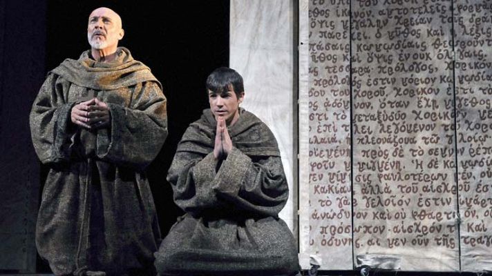 Telediario 1 - Estreno "El nombre de la rosa"