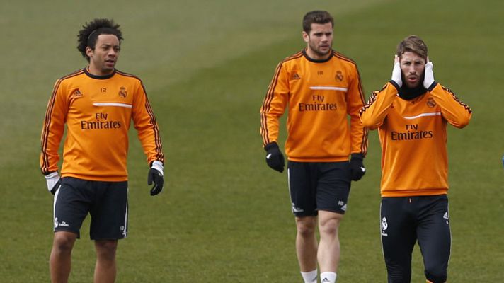 Gritos racistas contra Marcelo en la previa al partido de Copa entre Madrid y Atlético