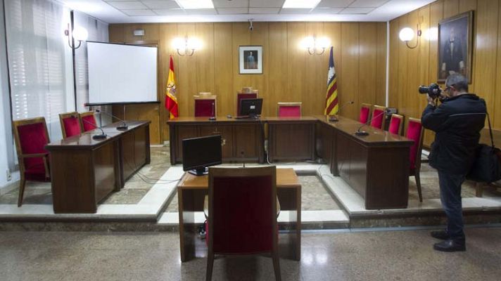 Telediario 1 - Declaración infanta Cristina