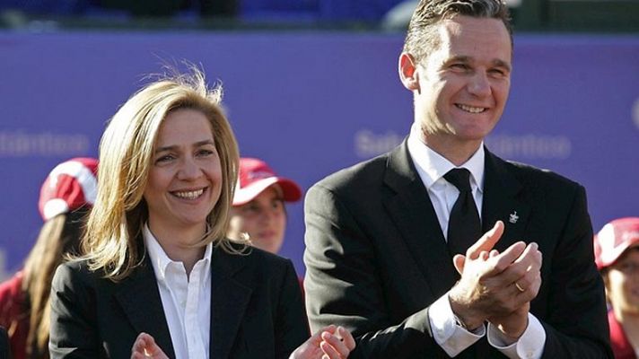 Telediario 1 - La infanta Cristina declara como imputada en la investigación del 'caso Nóos'