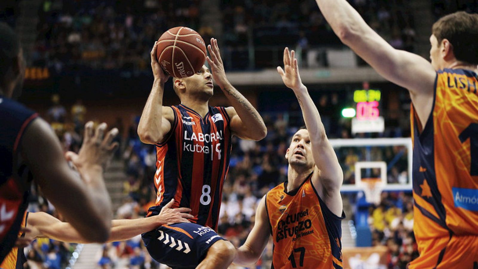 Baloncesto - Copa del Rey 2014: Valencia Basket - Laboral Kutxa - ver ahora