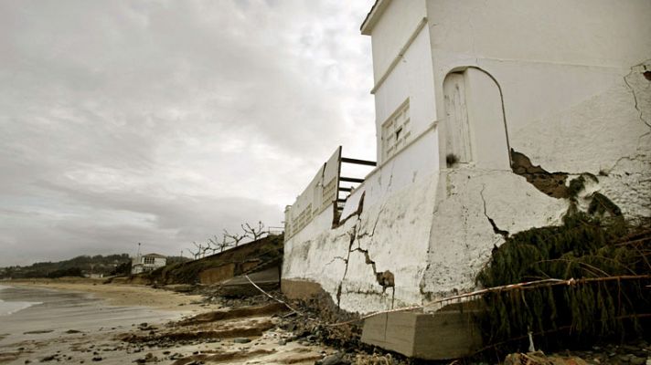 Viento fuerte en la península