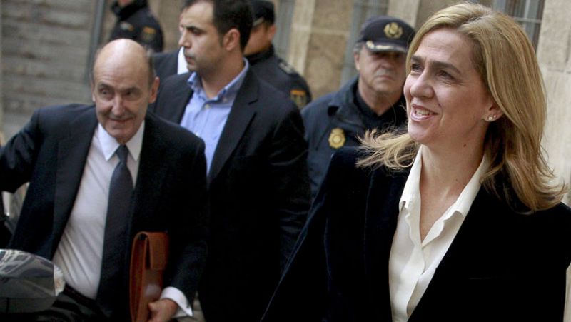 La infanta se desvincula de la gestion de Aizoon y declara que confiaba en su marido