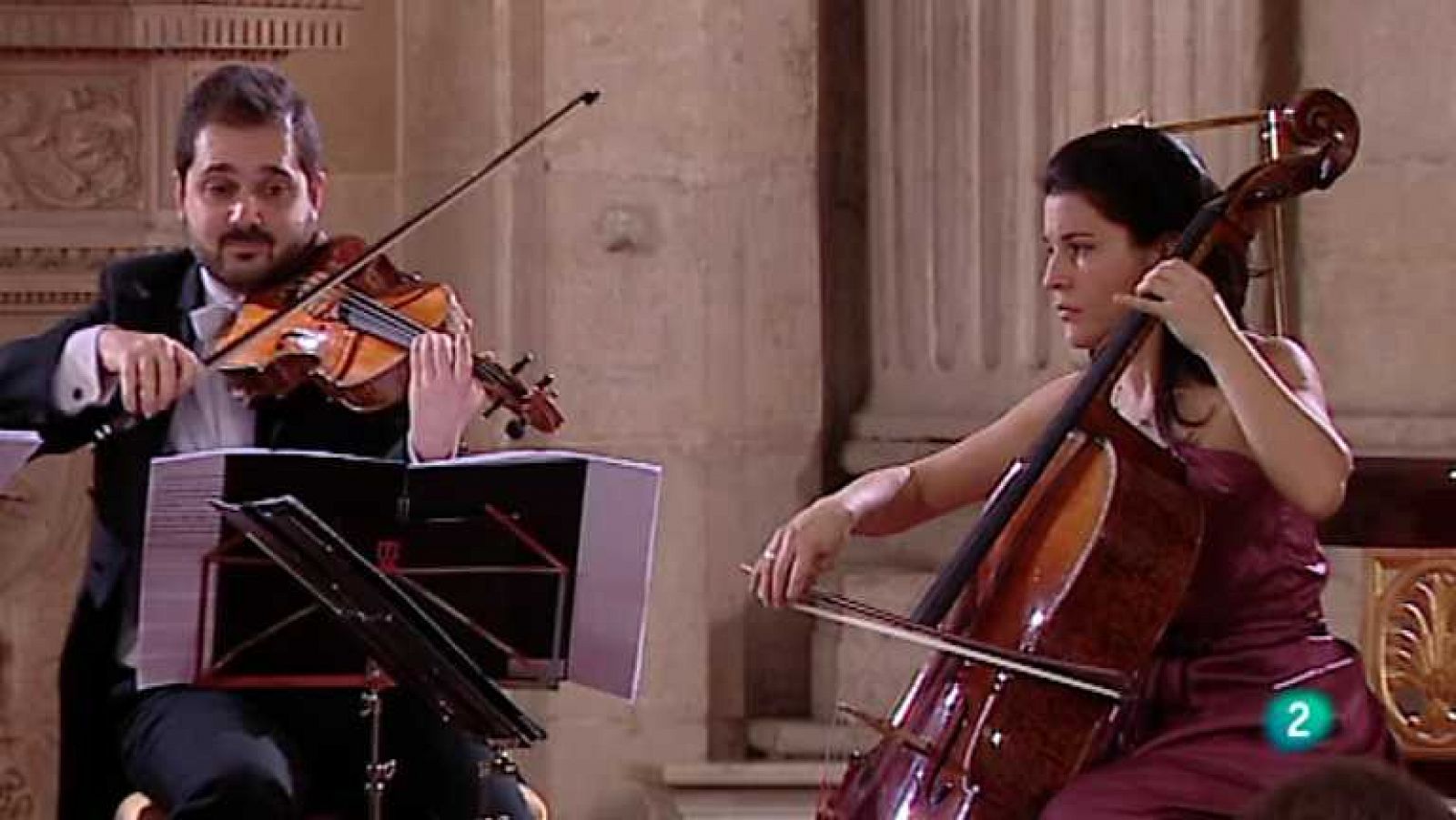 Los conciertos de La 2 - Cuarteto Quiroga Stradivarius (Parte 1ª) - ver ahora 