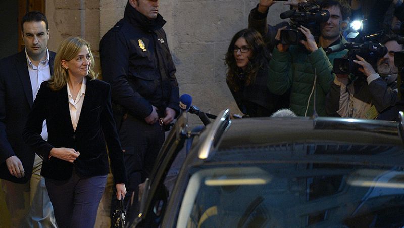 Los medios internacionales recogen la declaración de la infanta Cristina