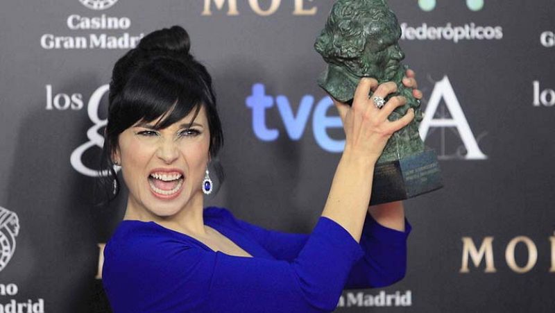  Marian Álvarez ha recibido el Goya a la mejor interpretación principal femenina por 'La herida'.