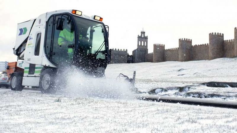 20 provincias están en alerta por nieve
