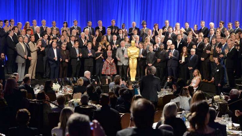 Los nominados celebran el tradicional almuerzo de los Oscar