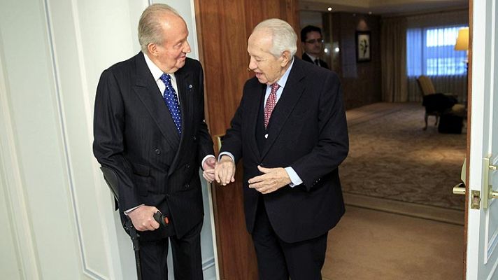 Telediario 1 - El rey viaja a Lisboa