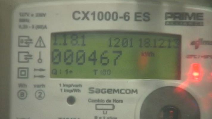 Telediario 1 - Los contadores inteligentes registran el consumo cada veinte segundos