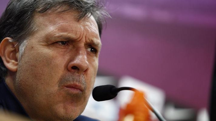 Telediario 1 - Martino: "Mañana tenemos que hacernos los dueños del partido"