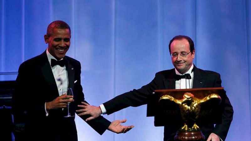 Barack Obama y François Hollande renuevan la alianza