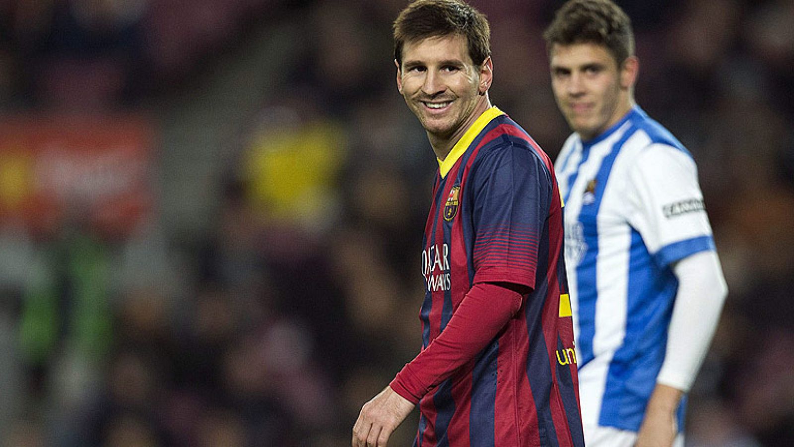 La Real Sociedad recibe al Barcelona en el partido de vuelta de las semifinales de la Copa del Rey, en las que aspira a levantar el 2-0 encajado en el Camp Nou. El Real Madrid ya espera en la gran final.