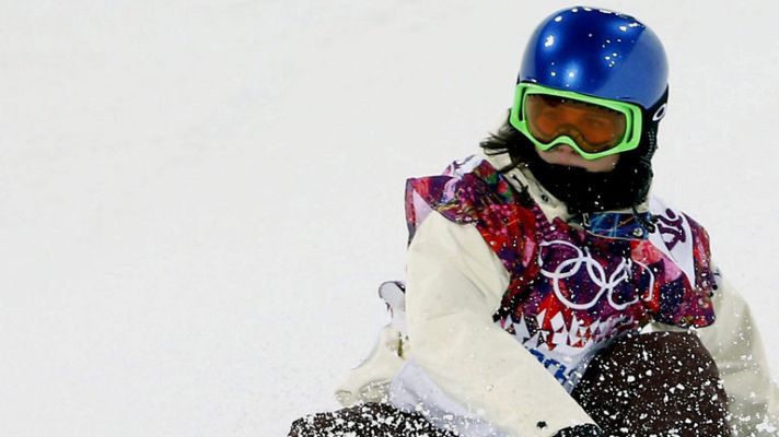 Telediario 1 - Queralt Castellet se queda sin medalla en el halfipe