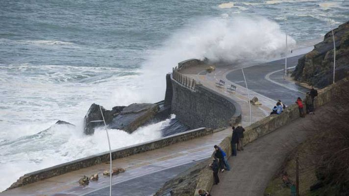 Viento fuerte en el litoral 