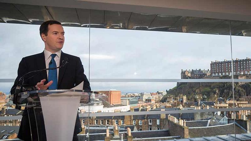 Osborne niega la libra a una Escocia independiente