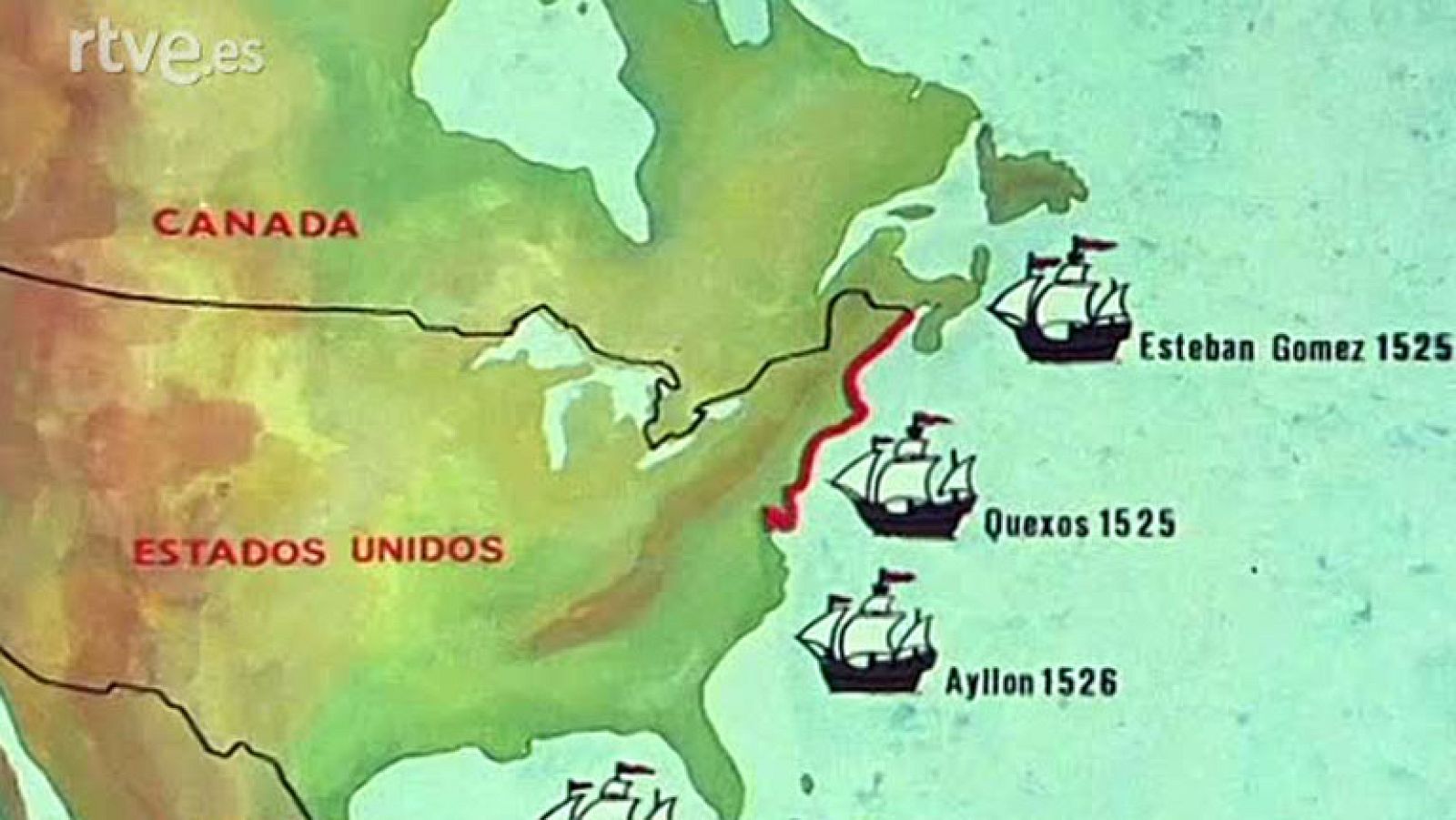 España estuvo allí - Los españoles en la costa atlántica antes de 1607