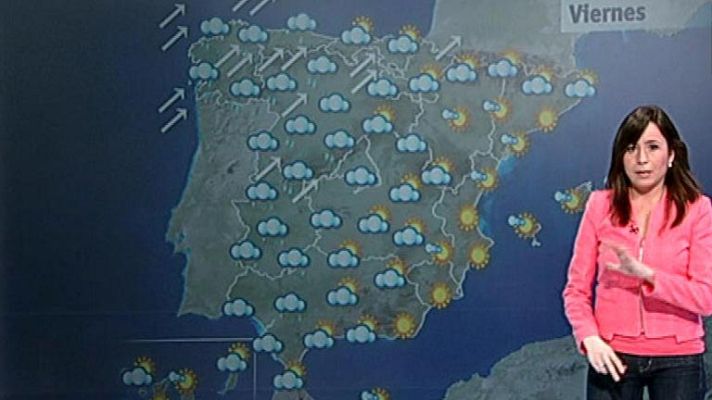 El tiempo - Nuevo temporal en Galicia y lluvias en la mitad occidental