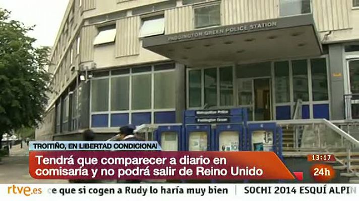 Informativo 24h - Libertad condicional para Antonio Troitiño en Londres