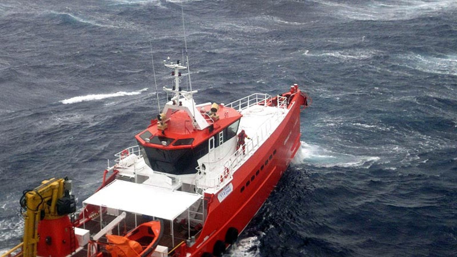 Así trabaja Salvamento Marítimo frente a la serie de borrascas en Galicia