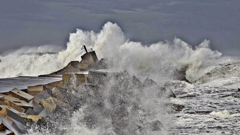 Intervalos de viento muy fuerte y precipitaciones fuertes en el norte de Canarias