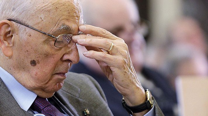 Napolitano retoma las negociaciones para formar Gobierno en Italia tras la dimisión de Letta