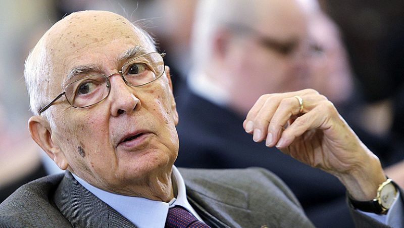 Giorgio Napolitano se reúne con las diferentes fuerzas parlamentarias italianas