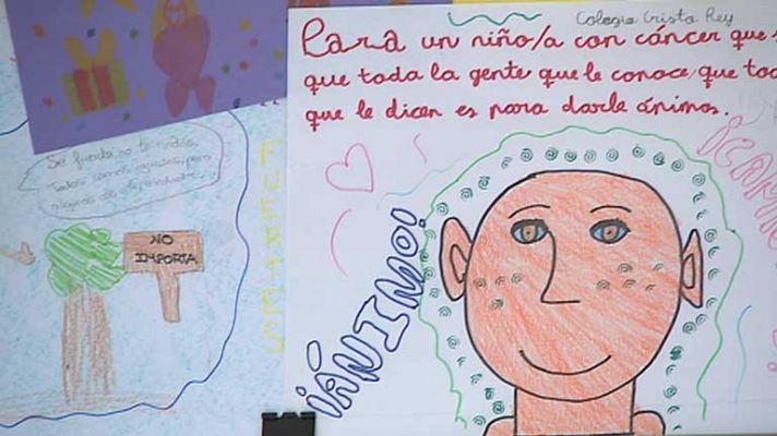 Telediario 1 - Cáncer infantil