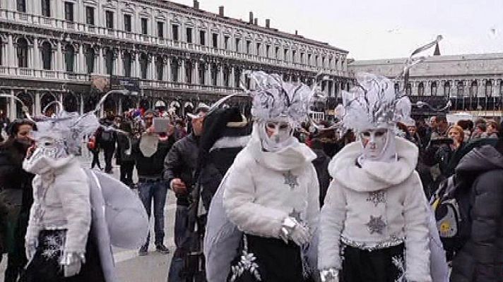 Venecia se prepara para el carnaval