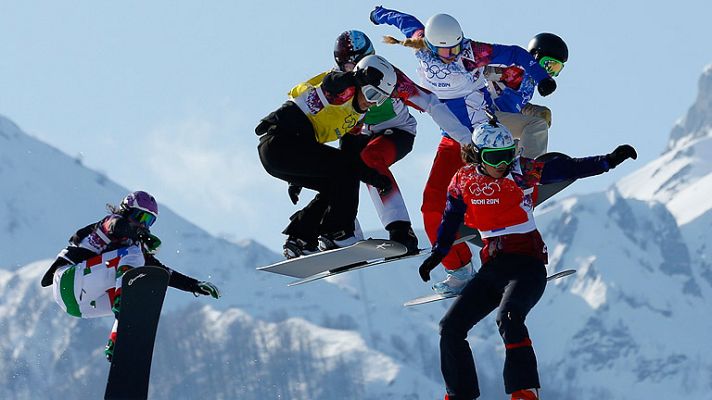  - Samkova se impone en el trepidante cross de snowboard
