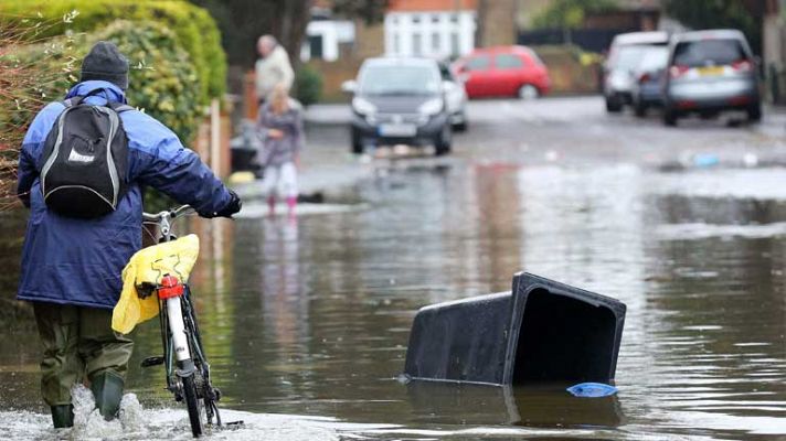 Inundaciones en el Reino Unido