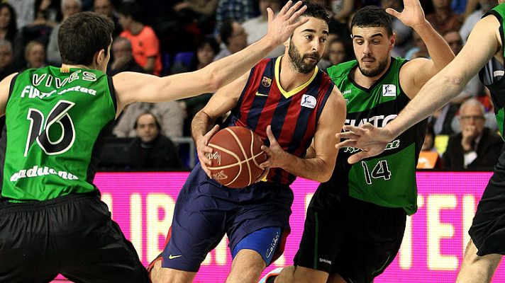 Telediario 1 - El Barça tumba al Joventut en el derbi catalán