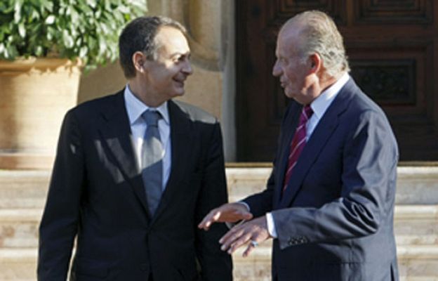  - El Rey recibe a Zapatero