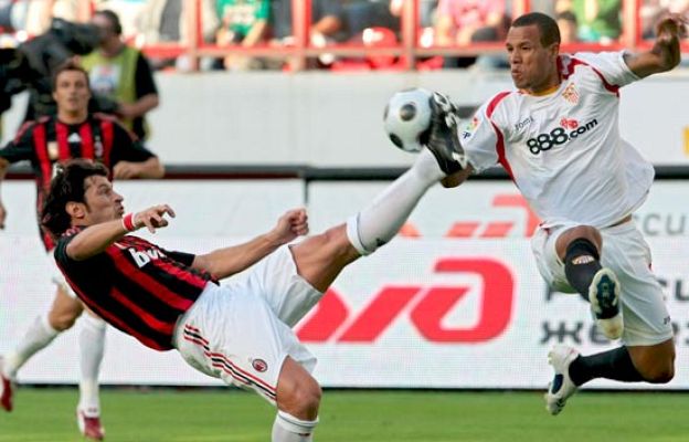  - El Sevilla vence al Milan por 1 a 0