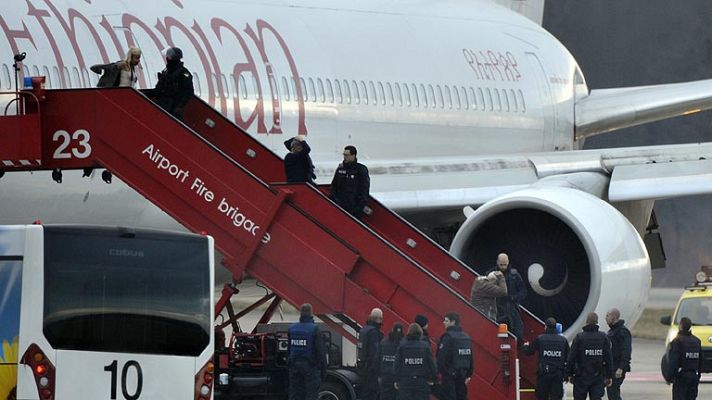 Avión secuestrado en Ginebra