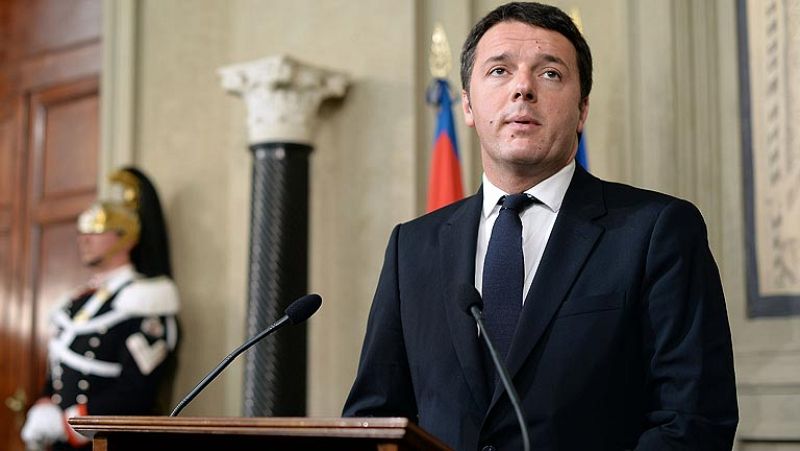 Renzi acepta "con reservas" el encargo de Napolitano de formar nuevo gobierno en Italia 