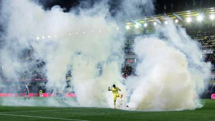 Telediario 1 - La Policía ya tiene un sospechoso del lanzamiento del bote de gas lacrimógeno