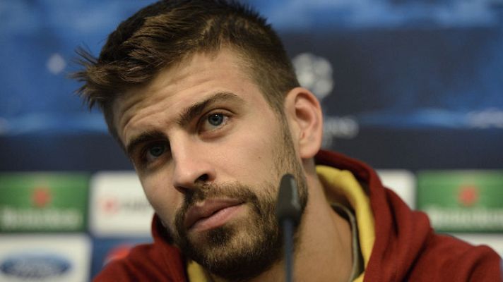 Piqué: "Llevamos una temporada movidita"