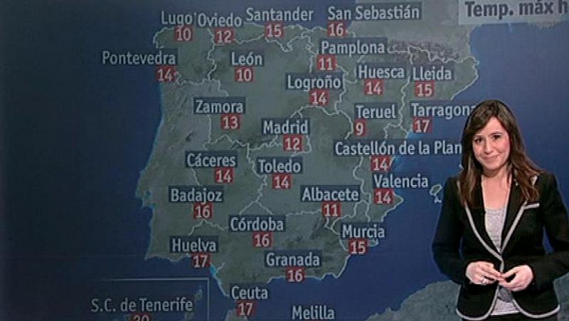 Suben las temperaturas y habrá lluvias en la costa