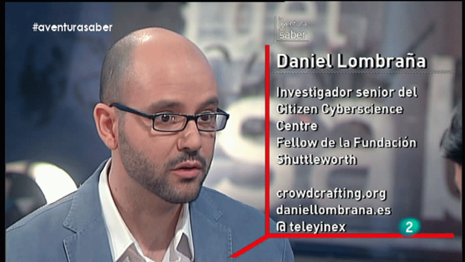 La aventura del Saber. Daniel Lombraña. Ciencia ciudadana