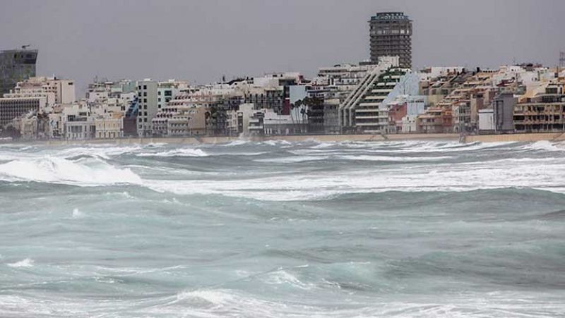 Viento moderado, a veces fuerte, más en el Mediterráneo y Canarias