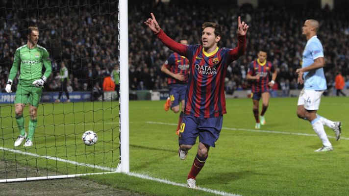 Champions League - Manchester City 0 - FC Barcelona 2