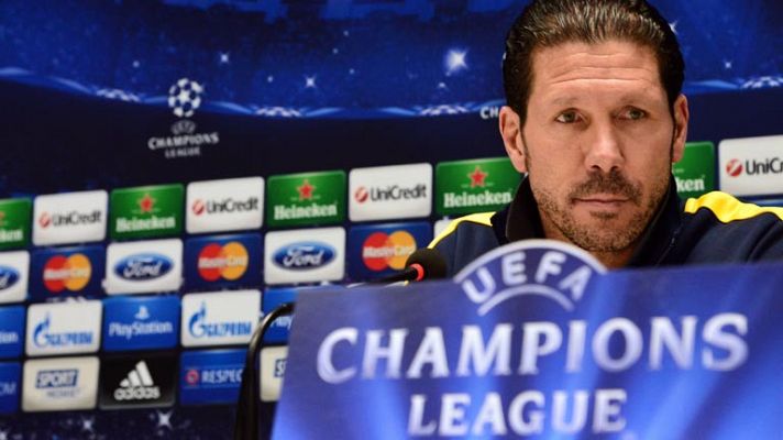 Simeone pide "concentración, determinación e intensidad" ante el Milan