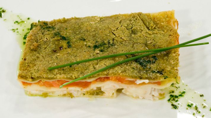 RTVE Cocina - Lasaña de pollo con perejilada